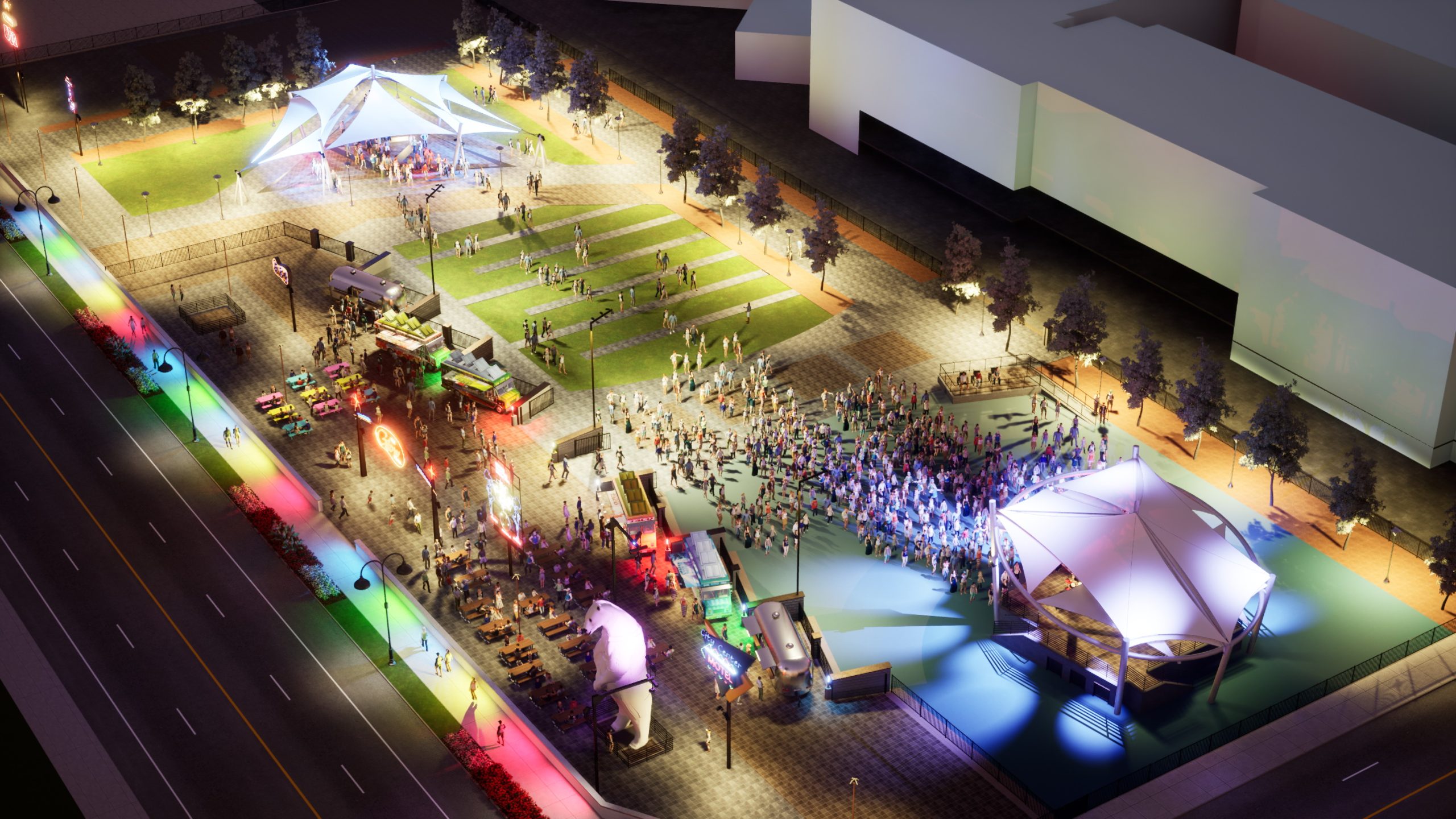 Jacobs Entertainment To Create The Glow Plaza Festival Grounds